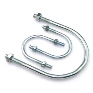 哈德威 U型螺栓帶2個螺母,M8-22,4分,鍍鋅